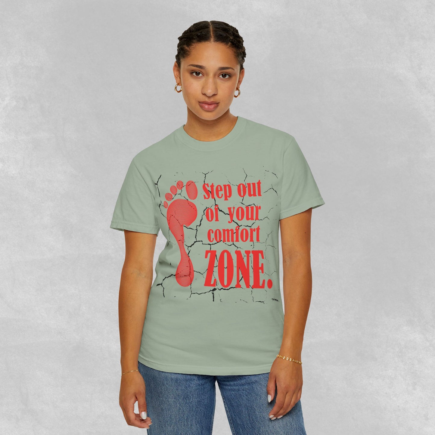 The "Breakthrough" Graphic Tee | Step Out Of Your Comfort Zone