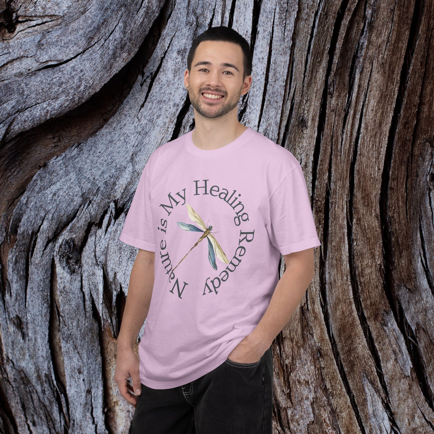 Nature Is My Medicine Tee – Herbalist Aesthetic & Earth Healing Graphic Shirt