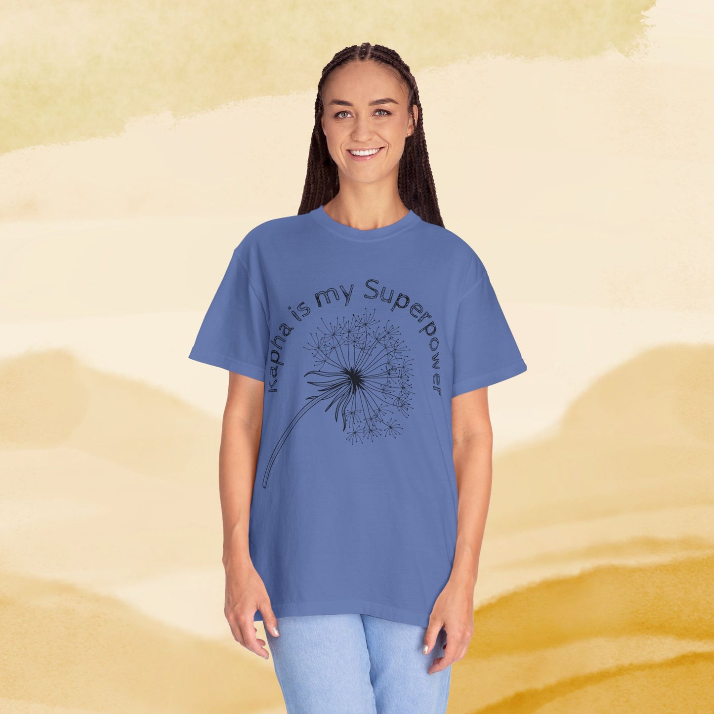 Kapha Is My Superpower – Grounded Elemental Tee