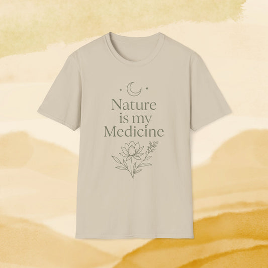 Nature Is My Medicine Tee – Rooted in Earth Healing