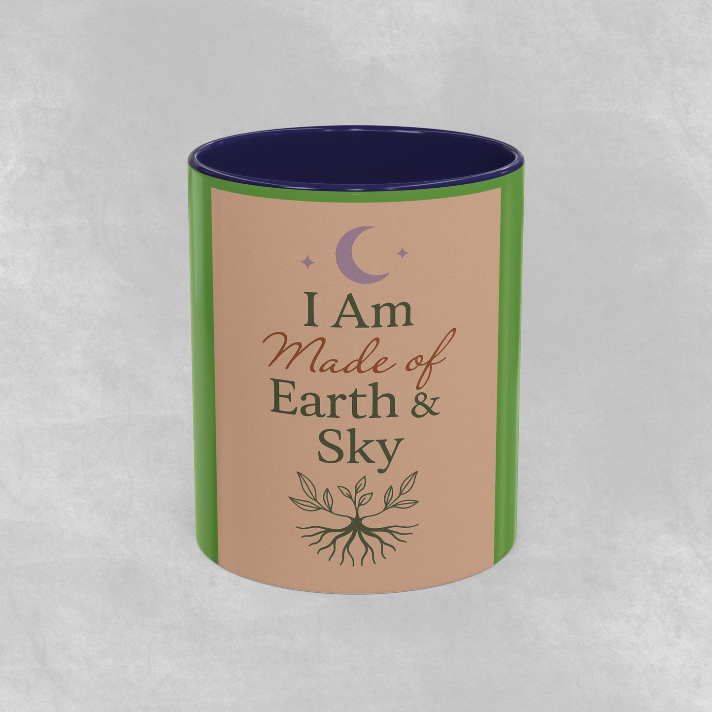 I Am Made of Earth & Sky – Ceramic Ritual Mug