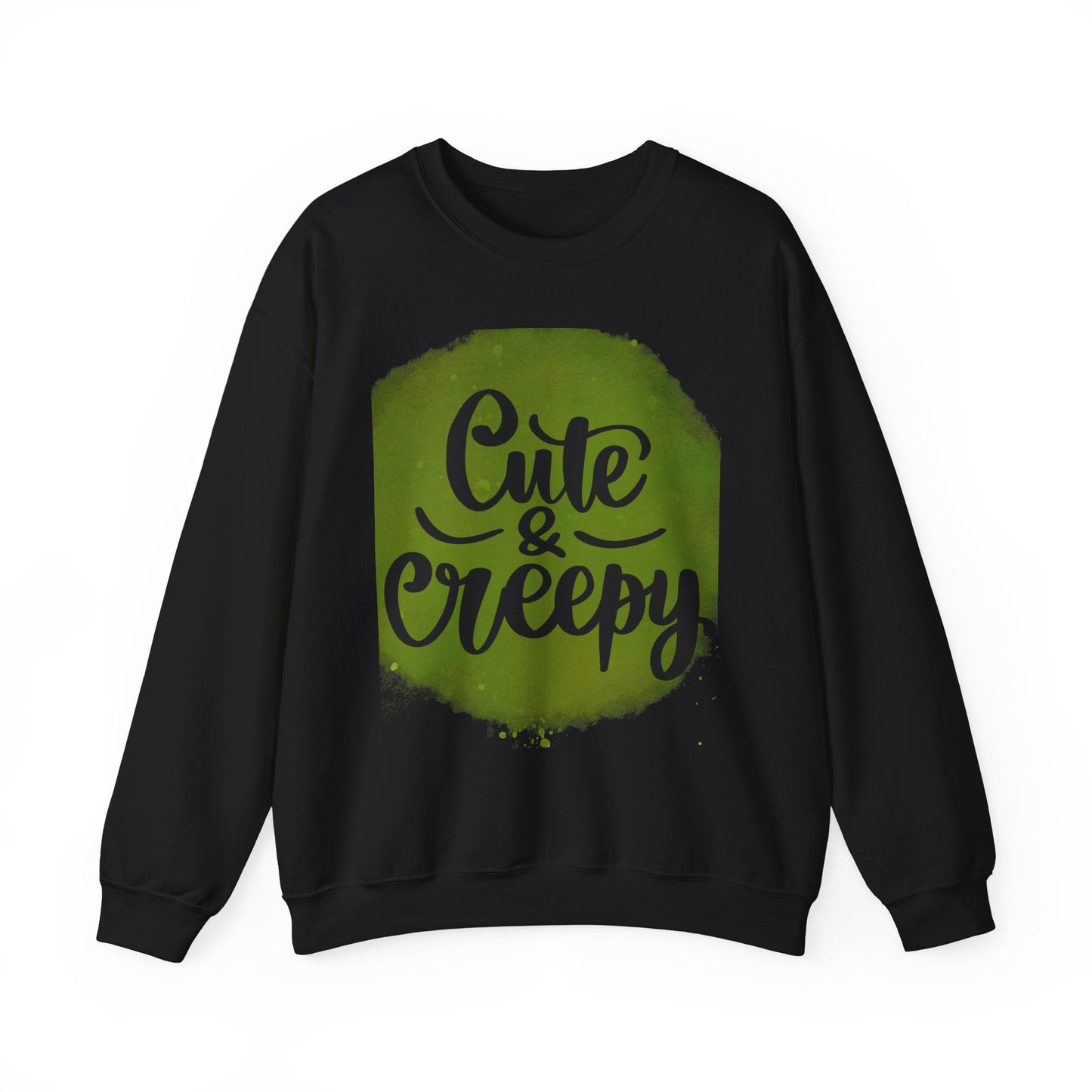 Cute & Creepy Unisex Heavy Blend Cotton Crewneck Sweatshirt