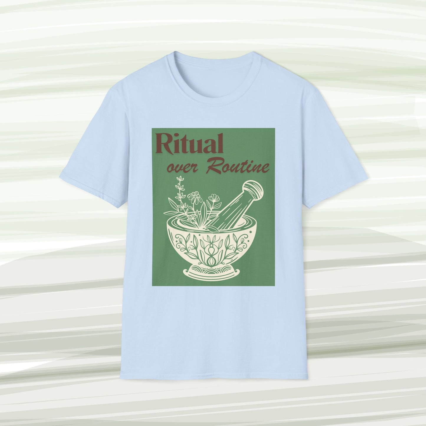 Ritual over Routine – Mindful Living T-Shirt