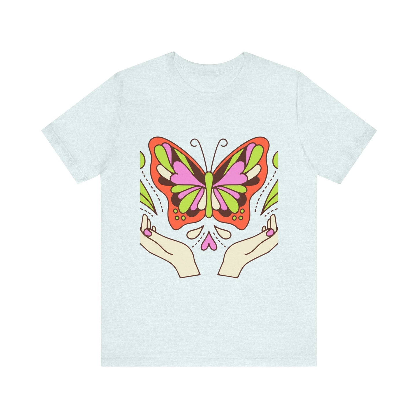 Psychedelic Butterfly Short Sleeve T-Shirt