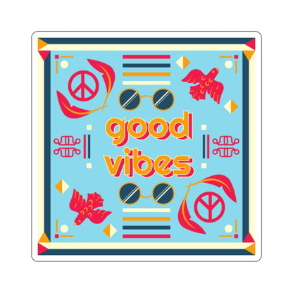 Good Vibes Kiss-Cut Stickers