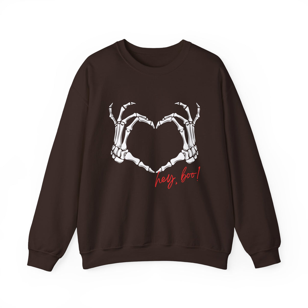 Skeleton Heart Unisex Heavy Blend™ Crewneck Sweatshirt Eccentricity