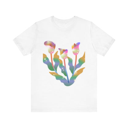 Psychedelic Flowers Short Sleeve T-Shirt