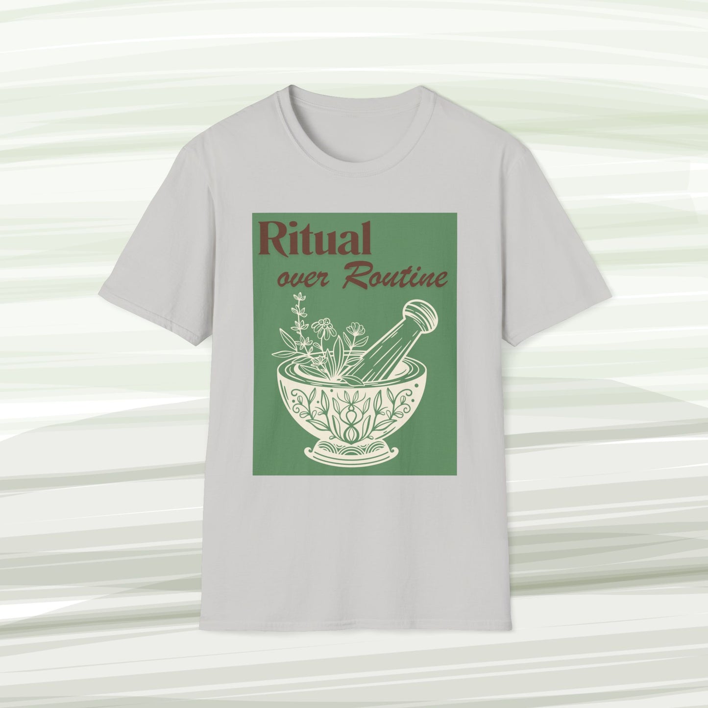 Ritual over Routine – Mindful Living T-Shirt