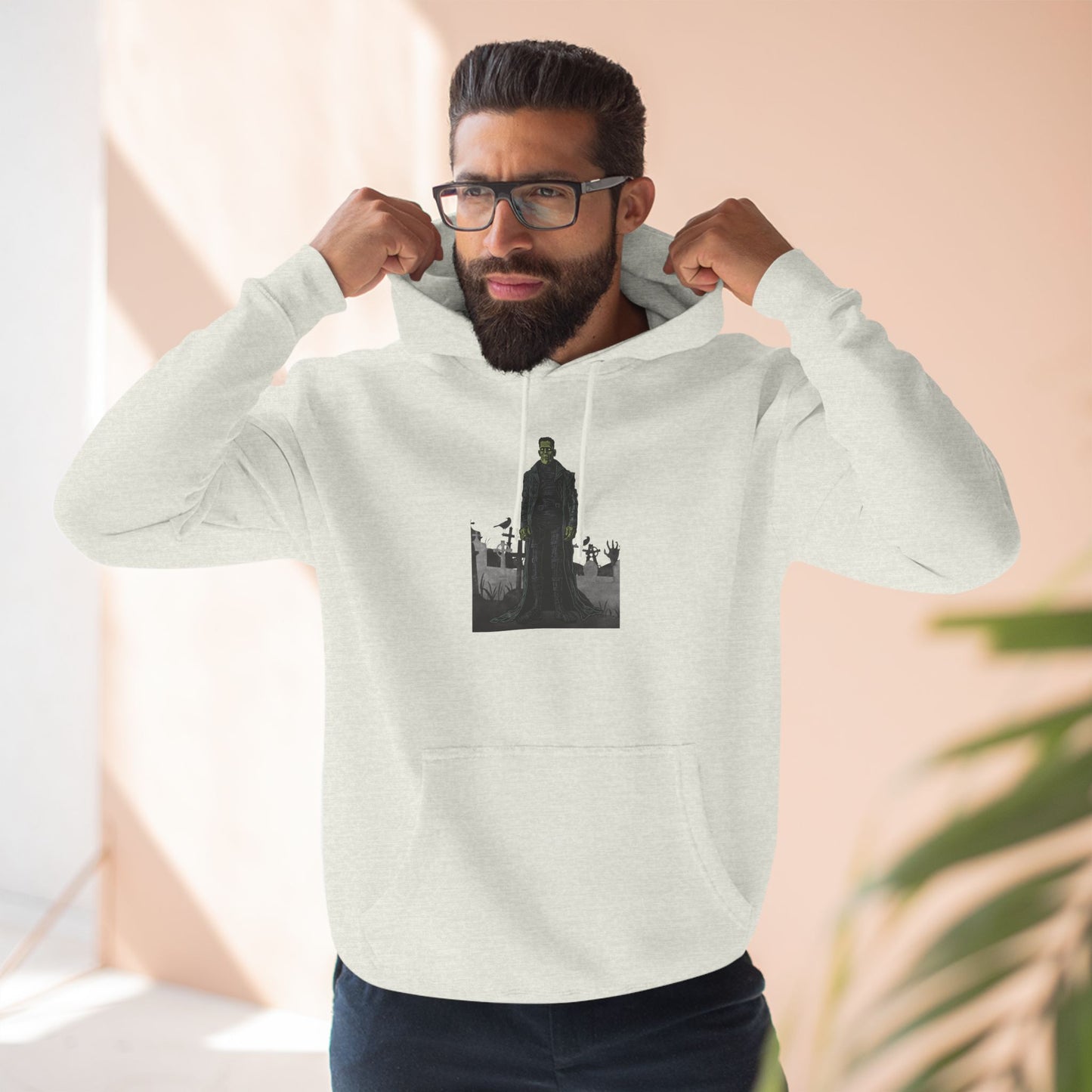 Copy of Frankenstein Three-Panel Fleece Hoodie