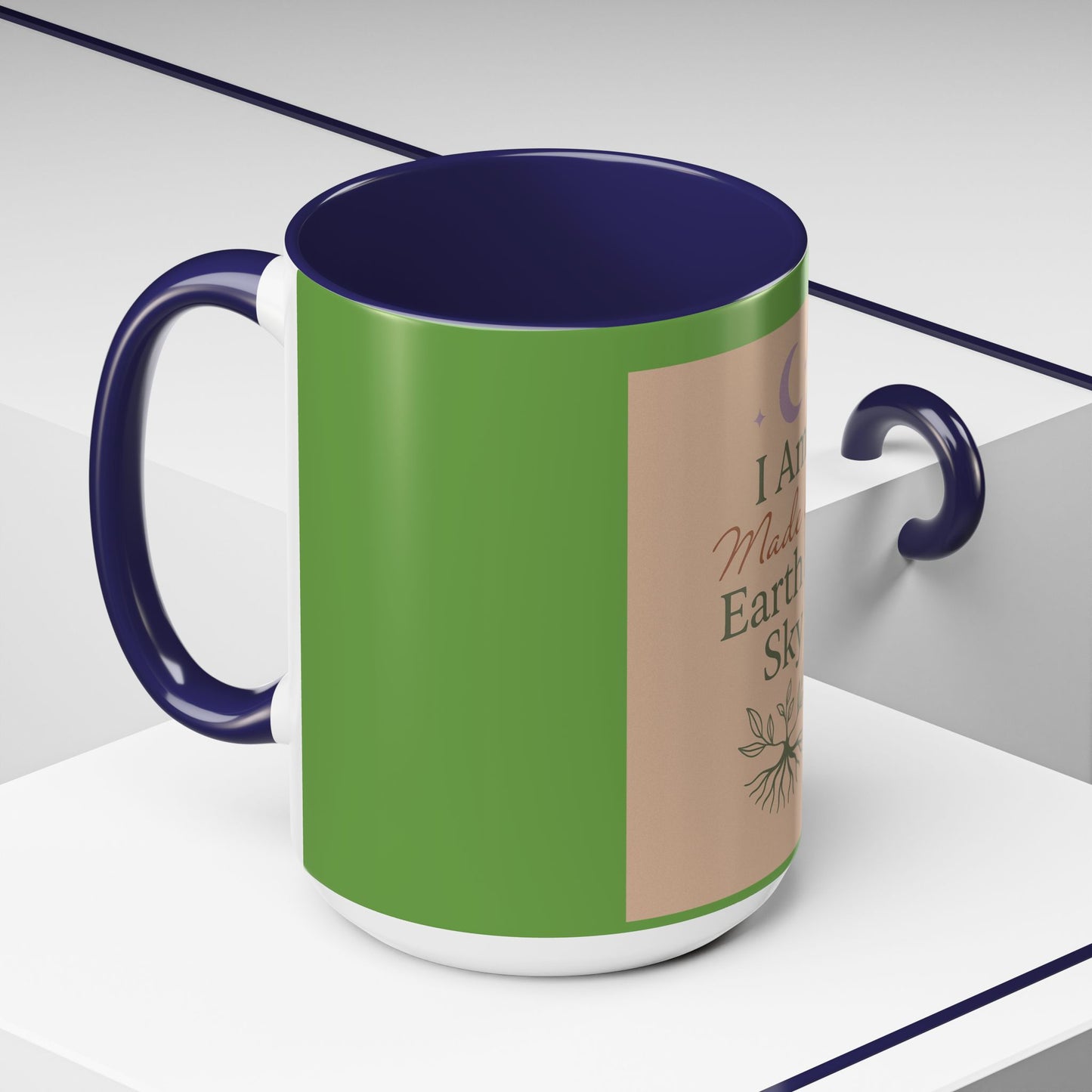 I Am Made of Earth & Sky – Ceramic Ritual Mug