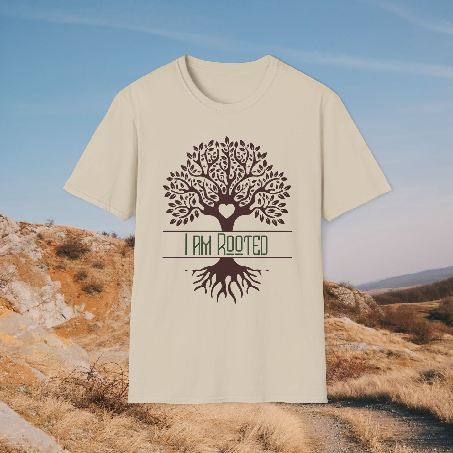 I Am Rooted – Botanical Affirmation Tee