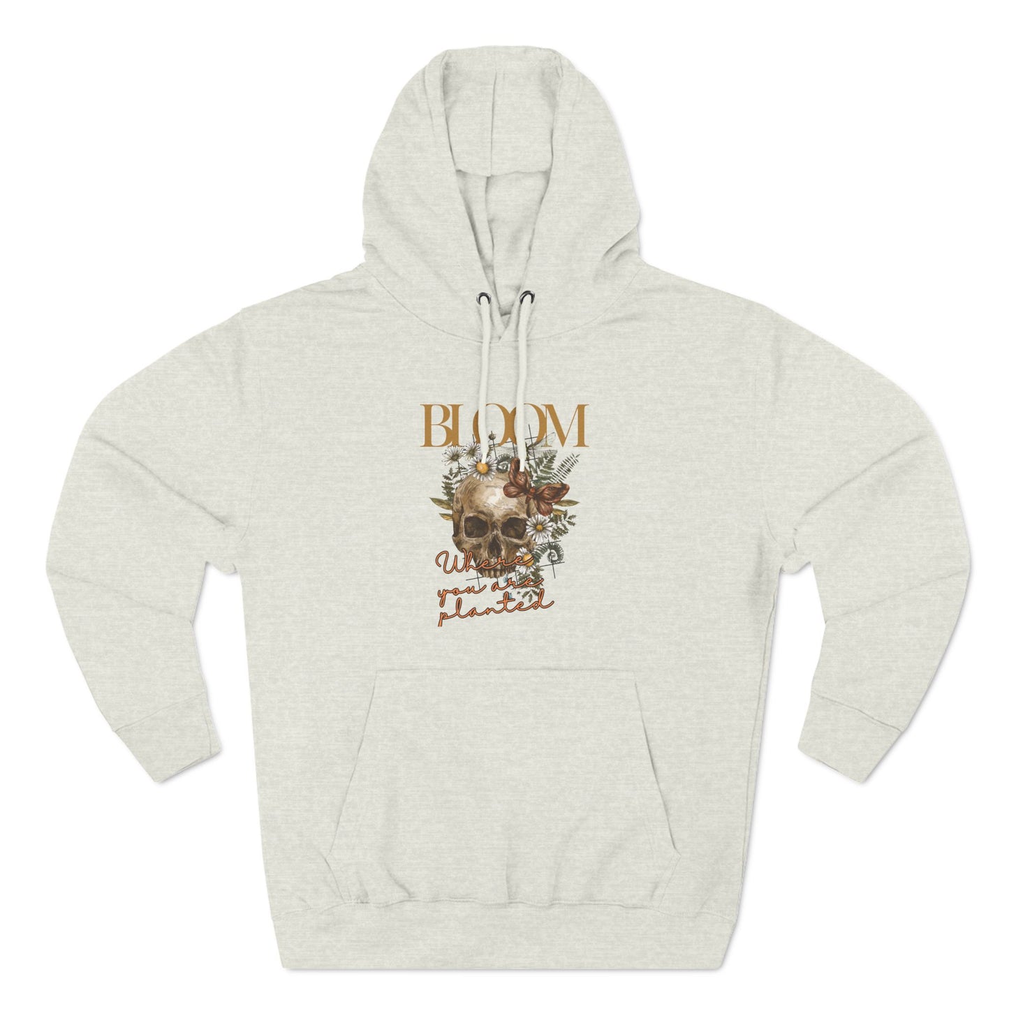 Bloom Three-Panel Fleece Hoodie