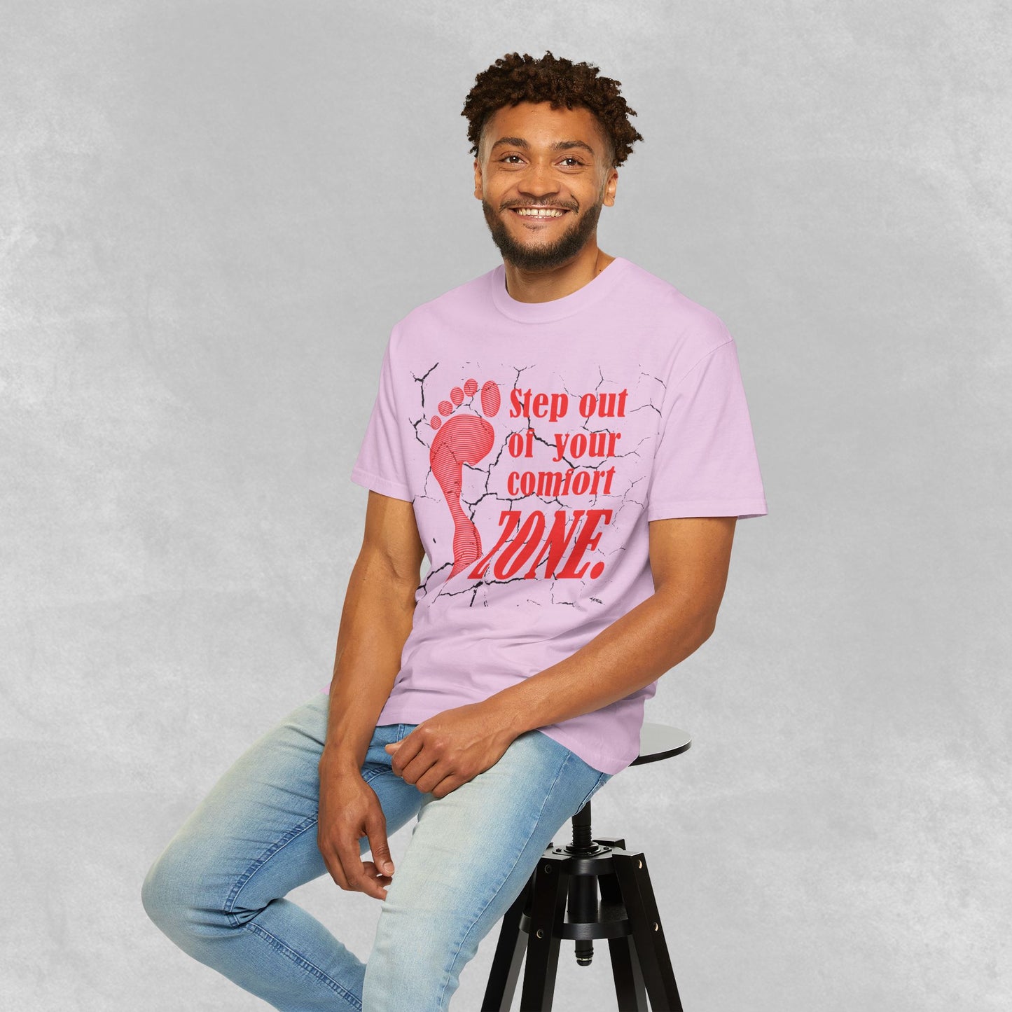 The "Breakthrough" Graphic Tee | Step Out Of Your Comfort Zone