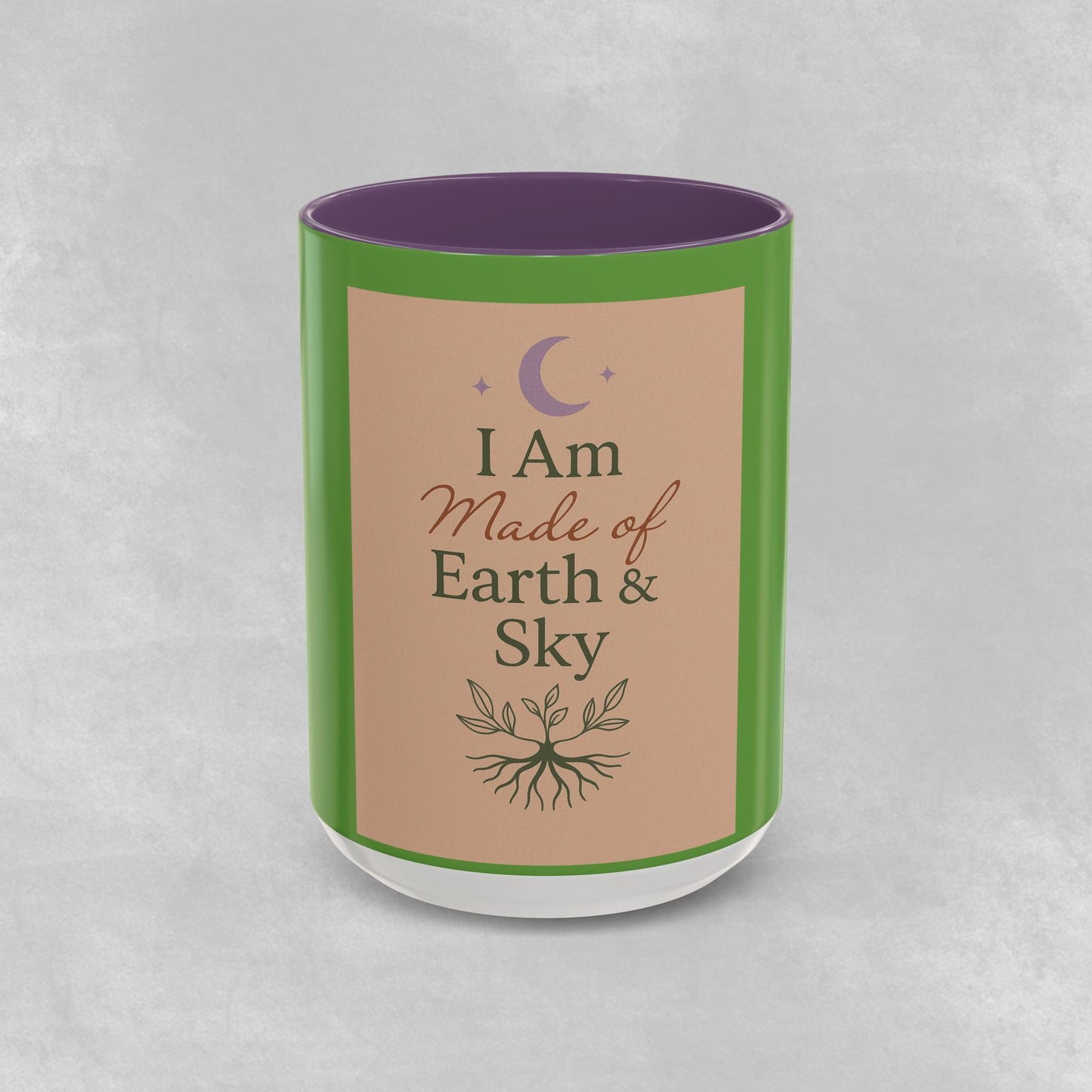 I Am Made of Earth & Sky – Ceramic Ritual Mug
