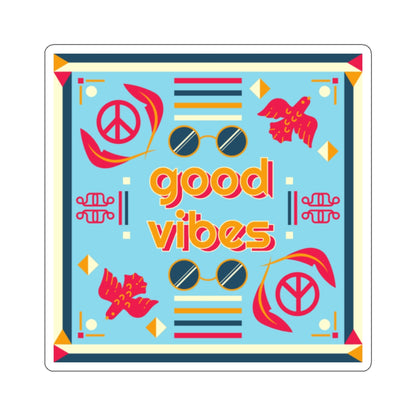 Good Vibes Kiss-Cut Stickers