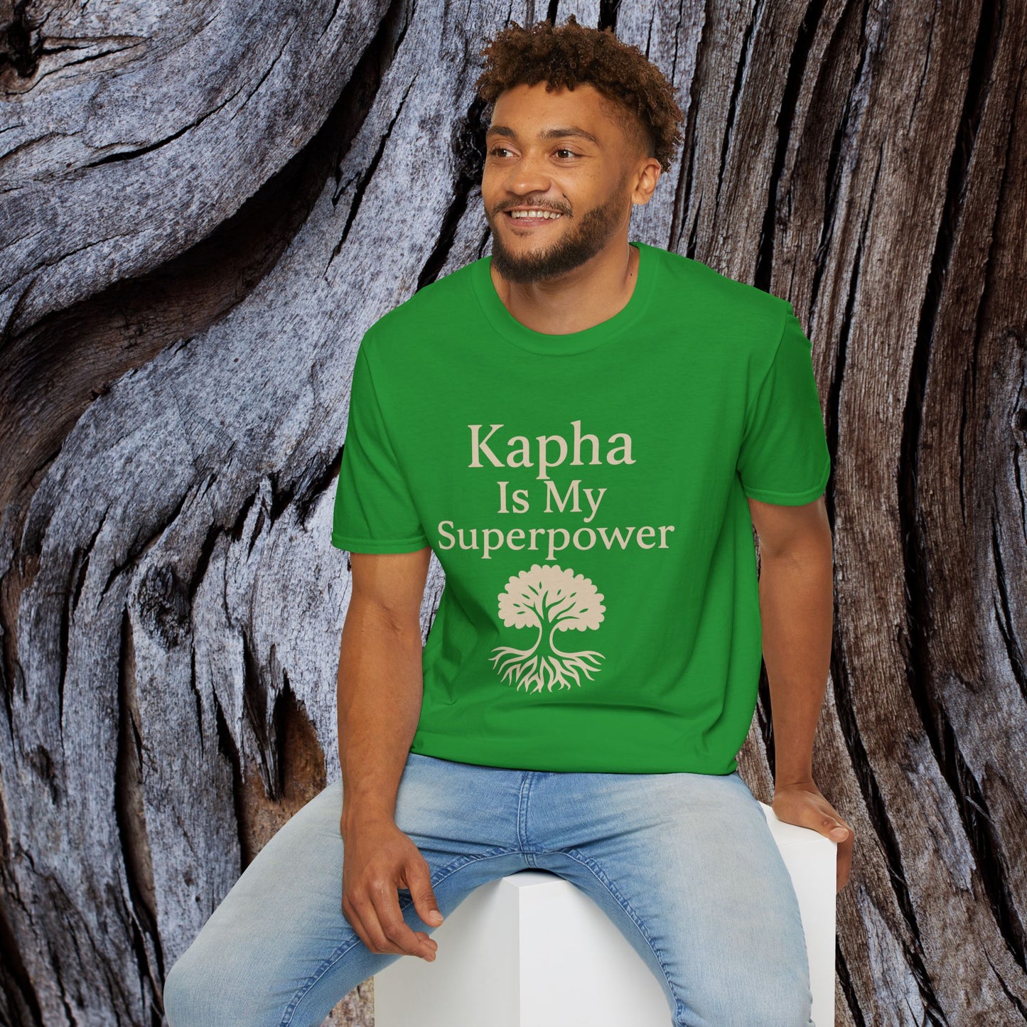 Kapha Is My Superpower – Grounded Elemental Tee