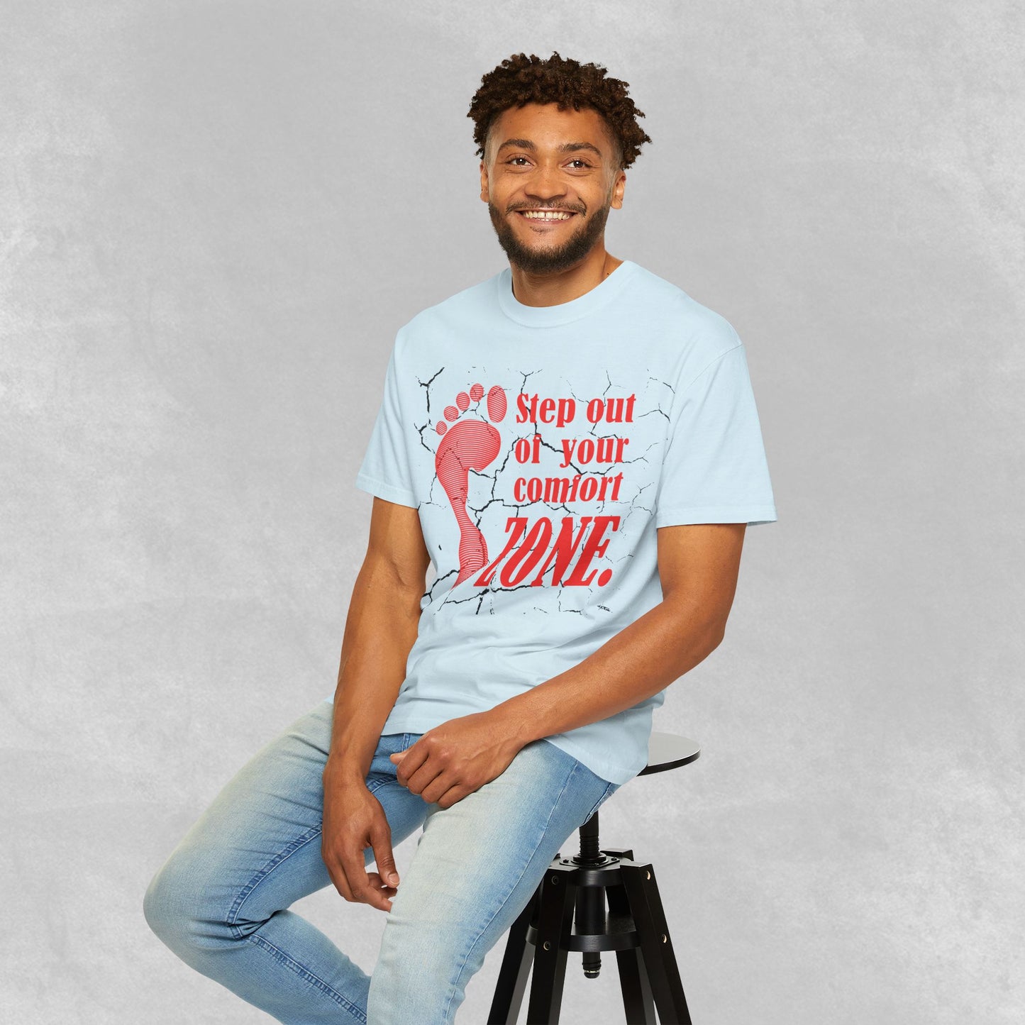 The "Breakthrough" Graphic Tee | Step Out Of Your Comfort Zone