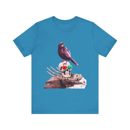 Crow and Skull Short Sleeve T-Shirt