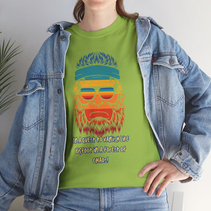 Vanish like BigFoot Unisex Heavy Cotton Tee