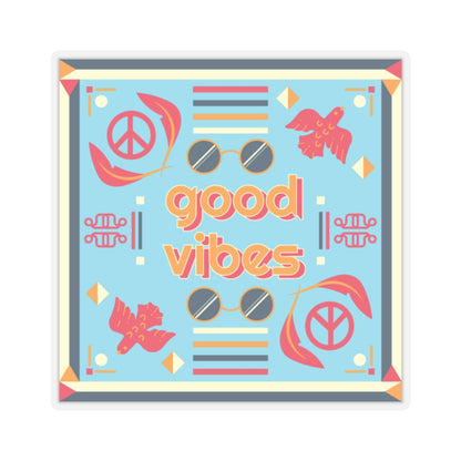 Good Vibes Kiss-Cut Stickers