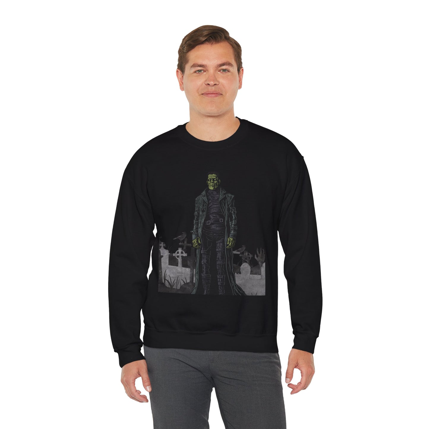 Frankenstein Unisex Heavy Blend™ Crewneck Sweatshirt