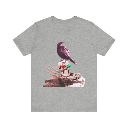 Crow and Skull Short Sleeve T-Shirt