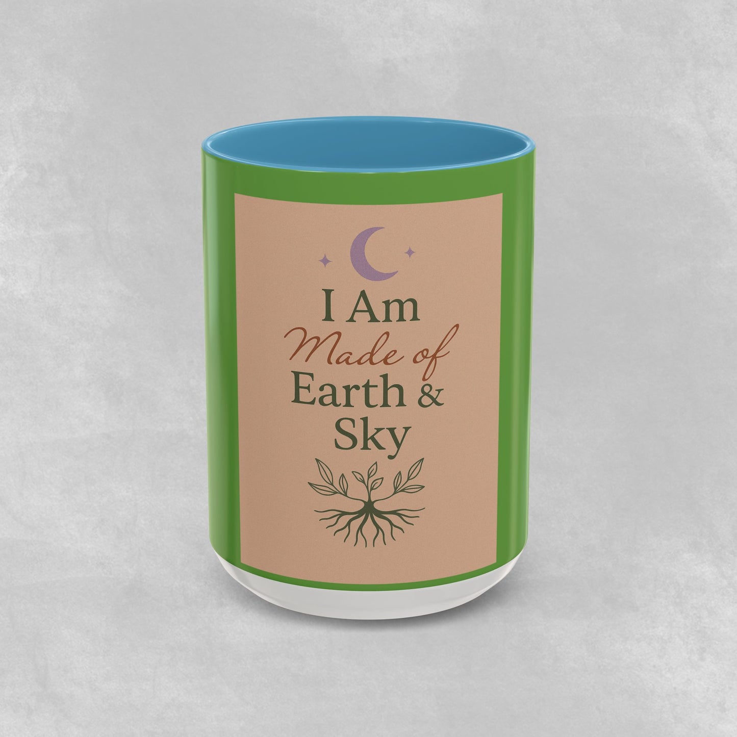 I Am Made of Earth & Sky – Ceramic Ritual Mug