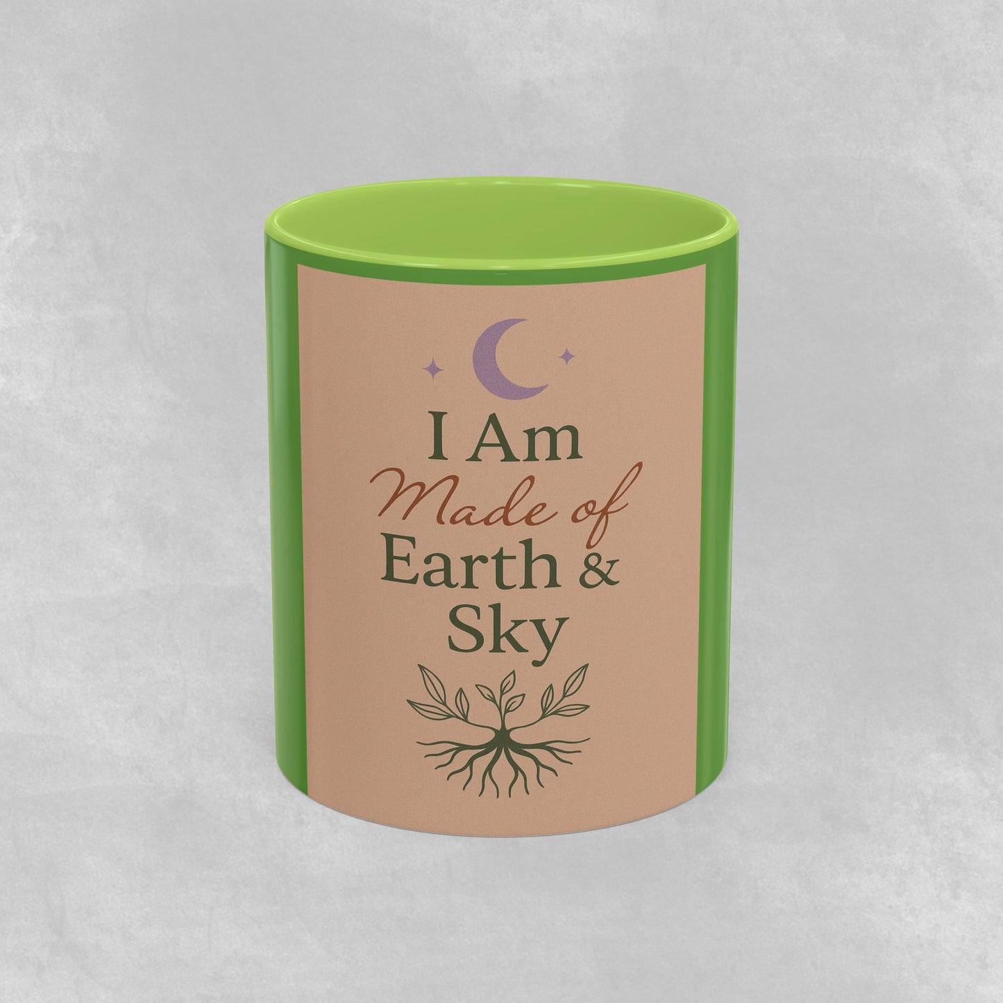 I Am Made of Earth & Sky – Ceramic Ritual Mug