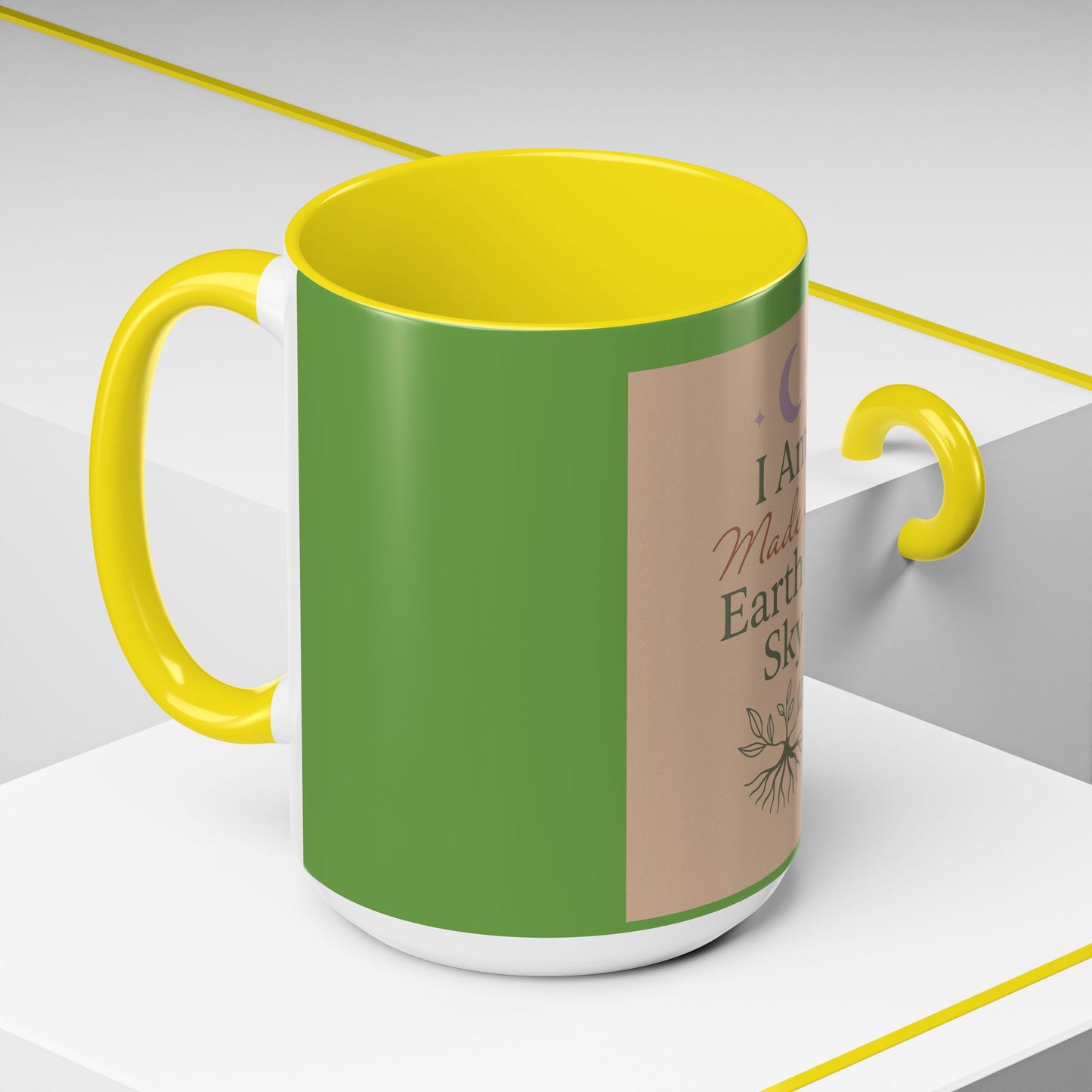 I Am Made of Earth & Sky – Ceramic Ritual Mug