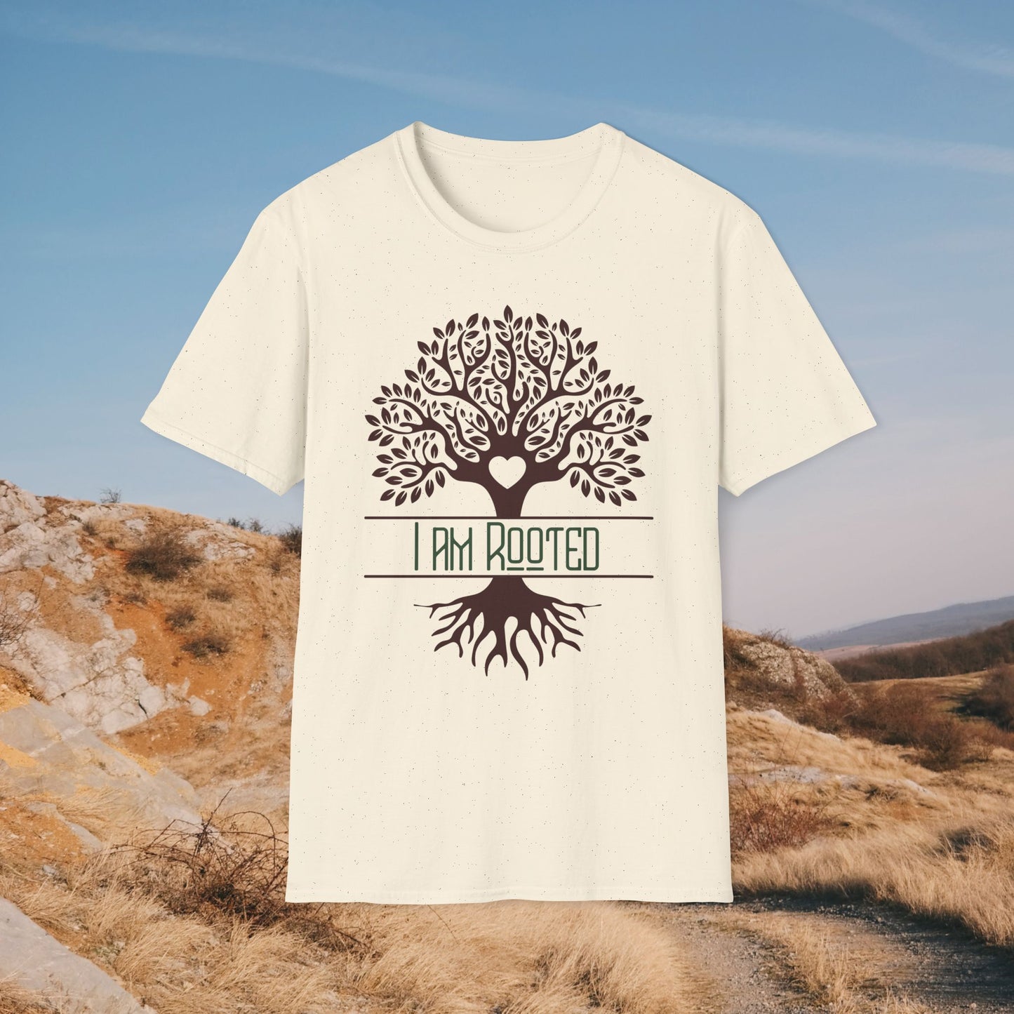 I Am Rooted – Botanical Affirmation Tee