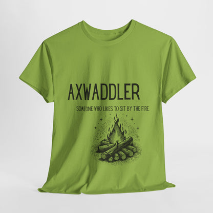 Axwaddler Unisex Heavy Cotton Tee - Odd Words and their Meanings