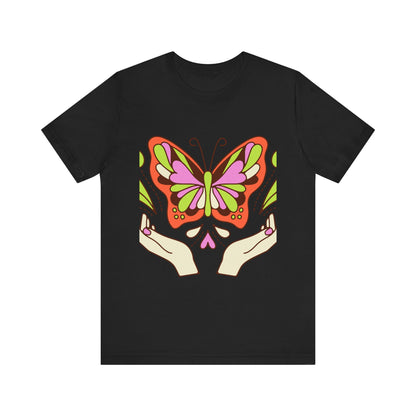 Psychedelic Butterfly Short Sleeve T-Shirt