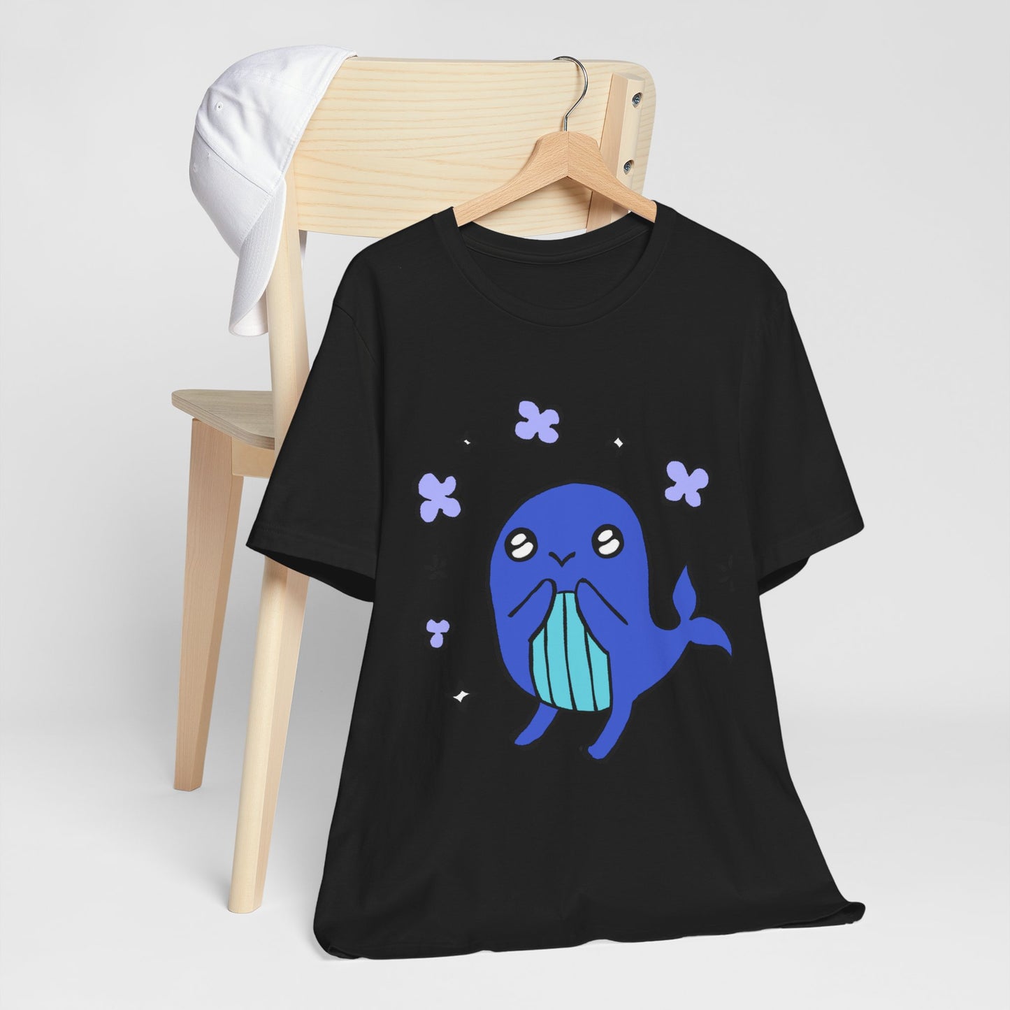 Lovey Dovey Whale Short Sleeve Tee