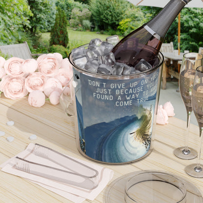 Dreams Ice Bucket with Tongs - Eccentricity Emporium LLC