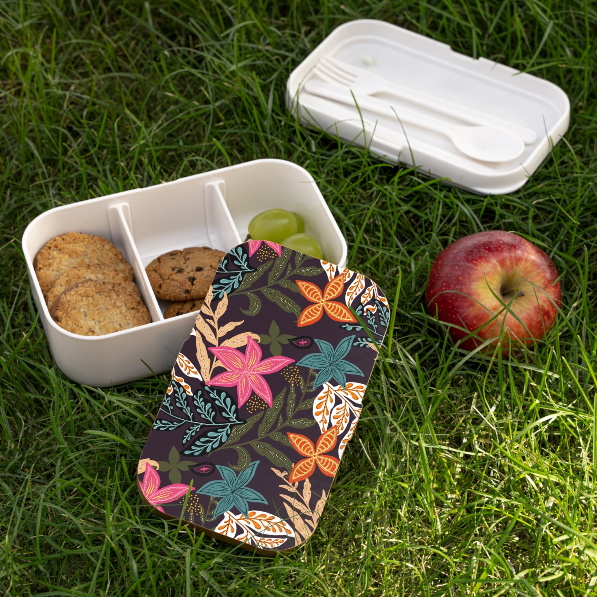 Boho Flowers Bento Lunch Box - Eccentricity Emporium LLC