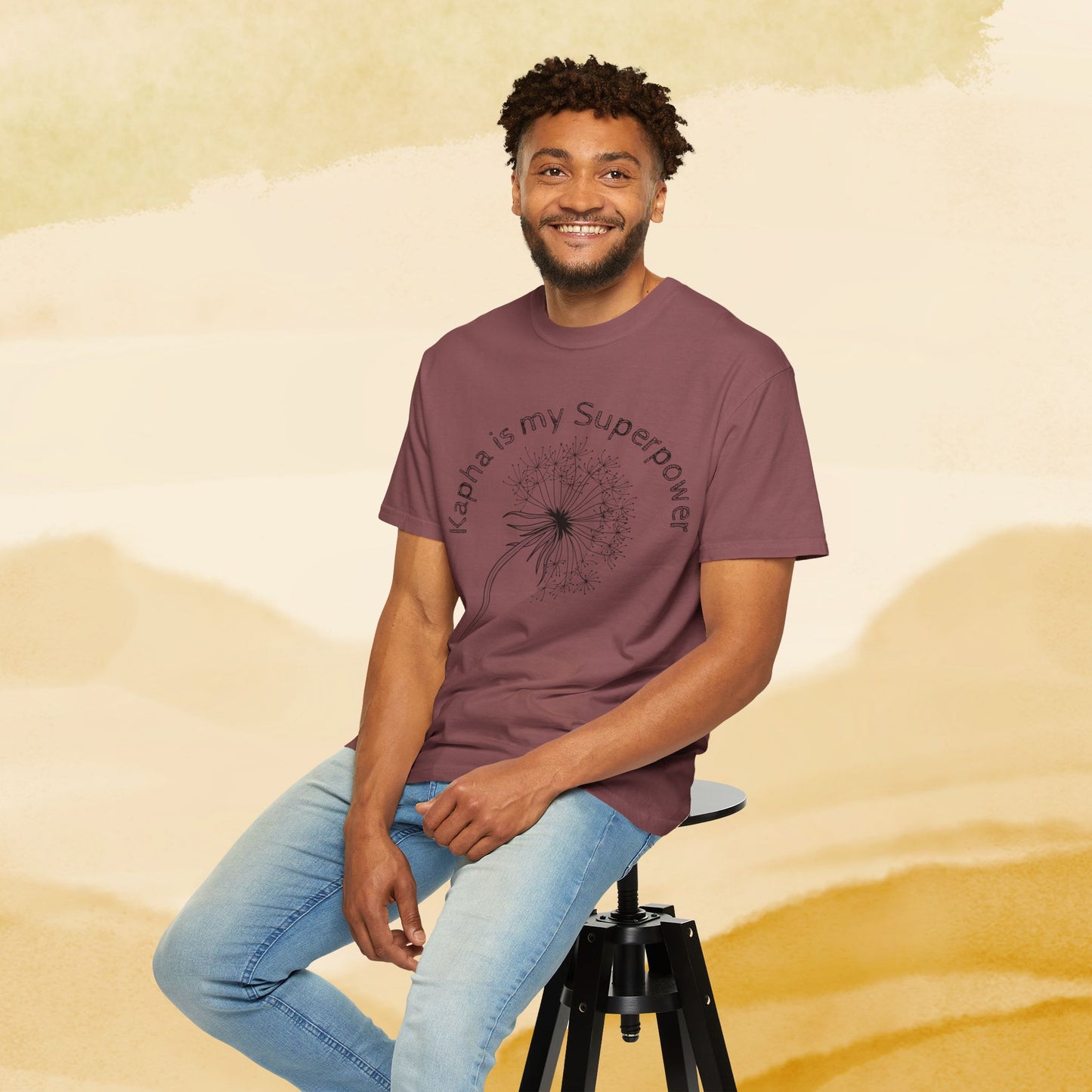 Kapha Is My Superpower – Grounded Elemental Tee