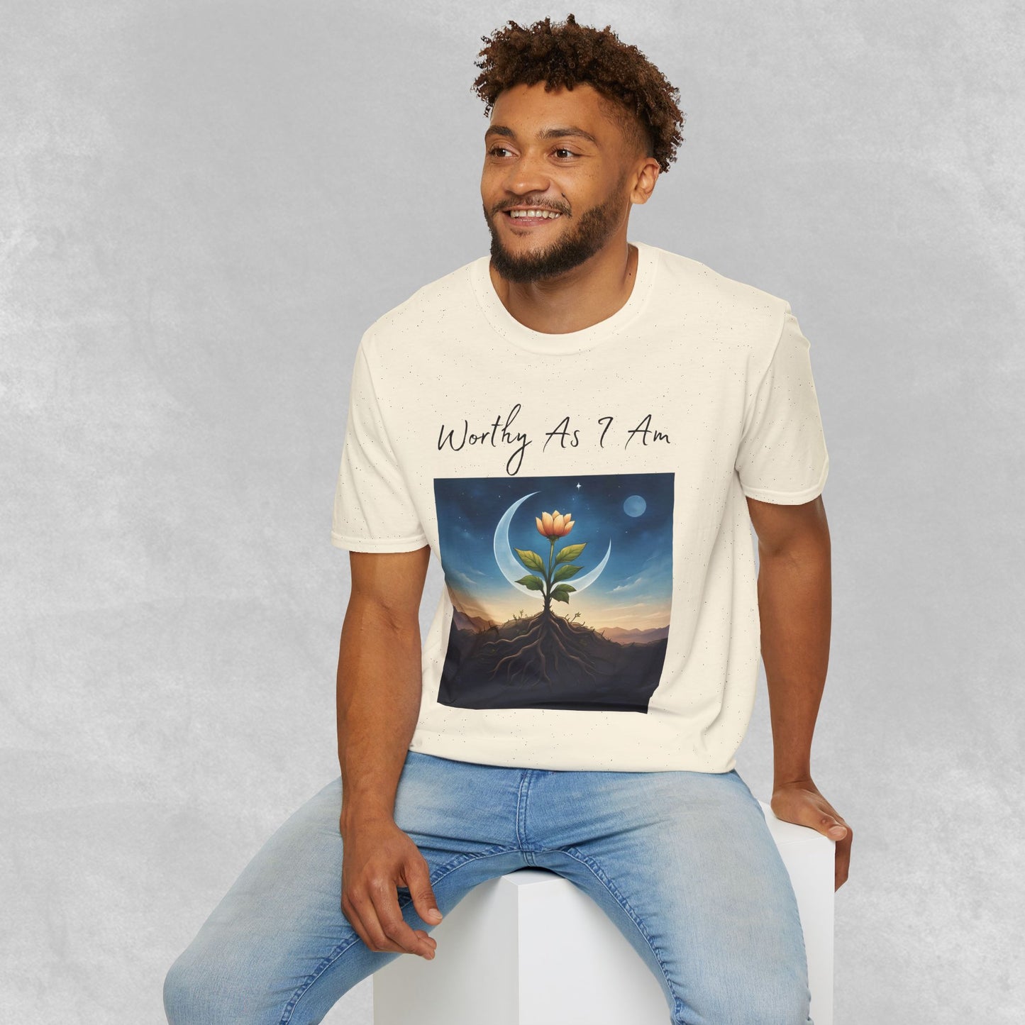 Worthy As I Am Botanical Tee