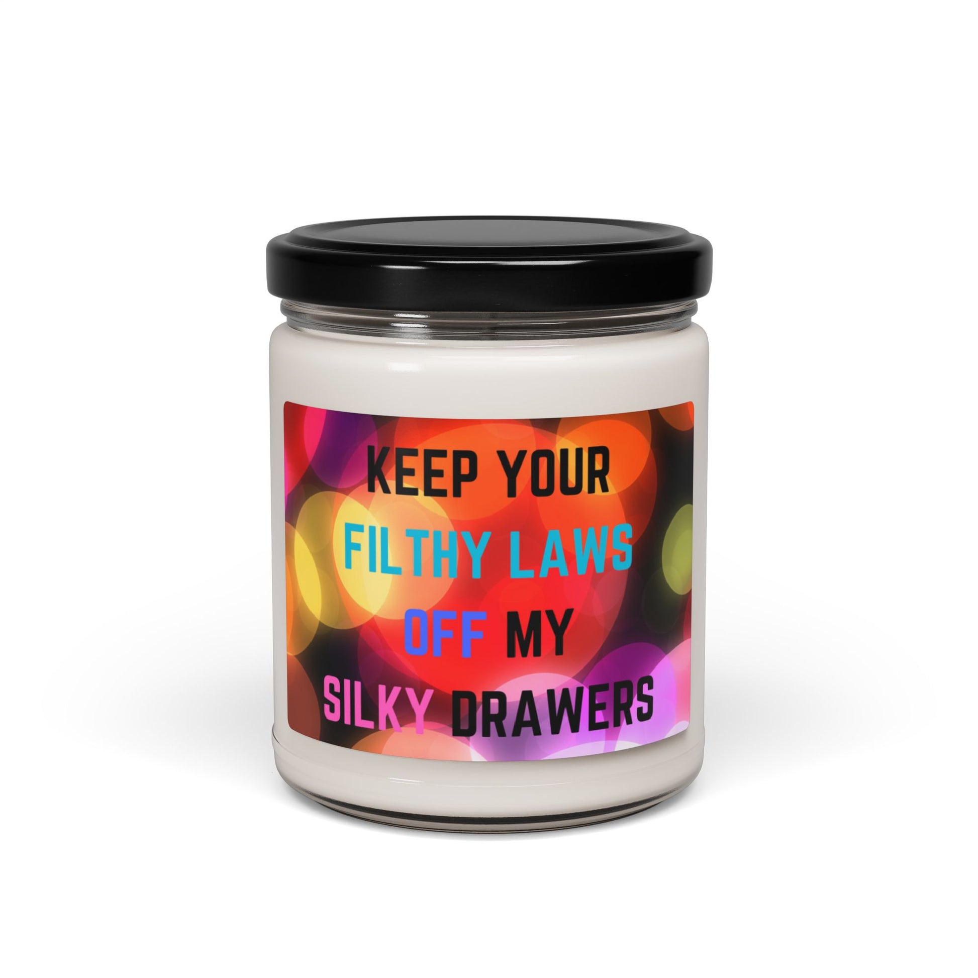 Silky Drawers Scented Soy Candle, 9oz - Eccentricity Emporium LLC