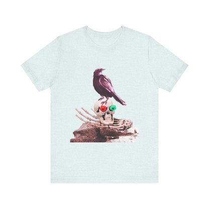 Crow and Skull Short Sleeve T-Shirt