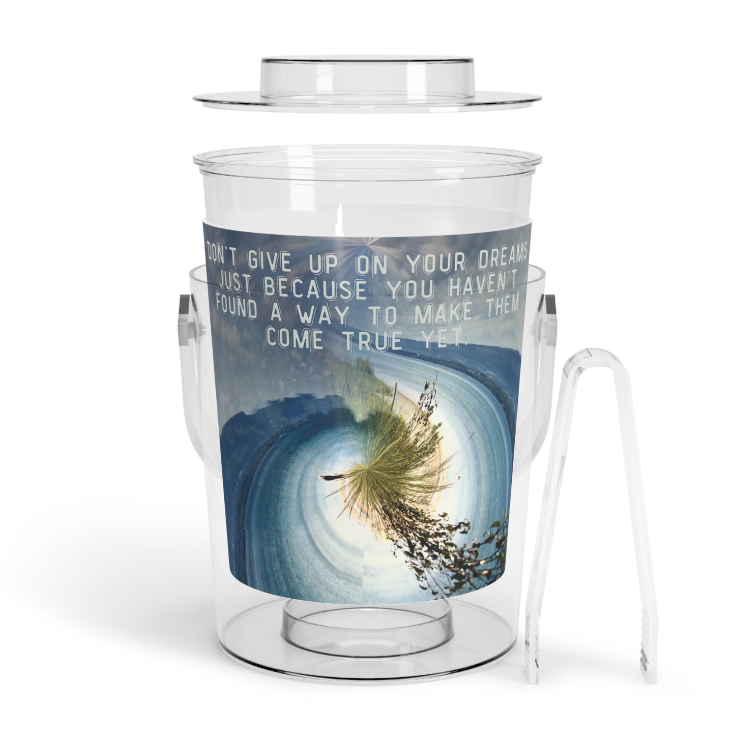 Dreams Ice Bucket with Tongs - Eccentricity Emporium LLC