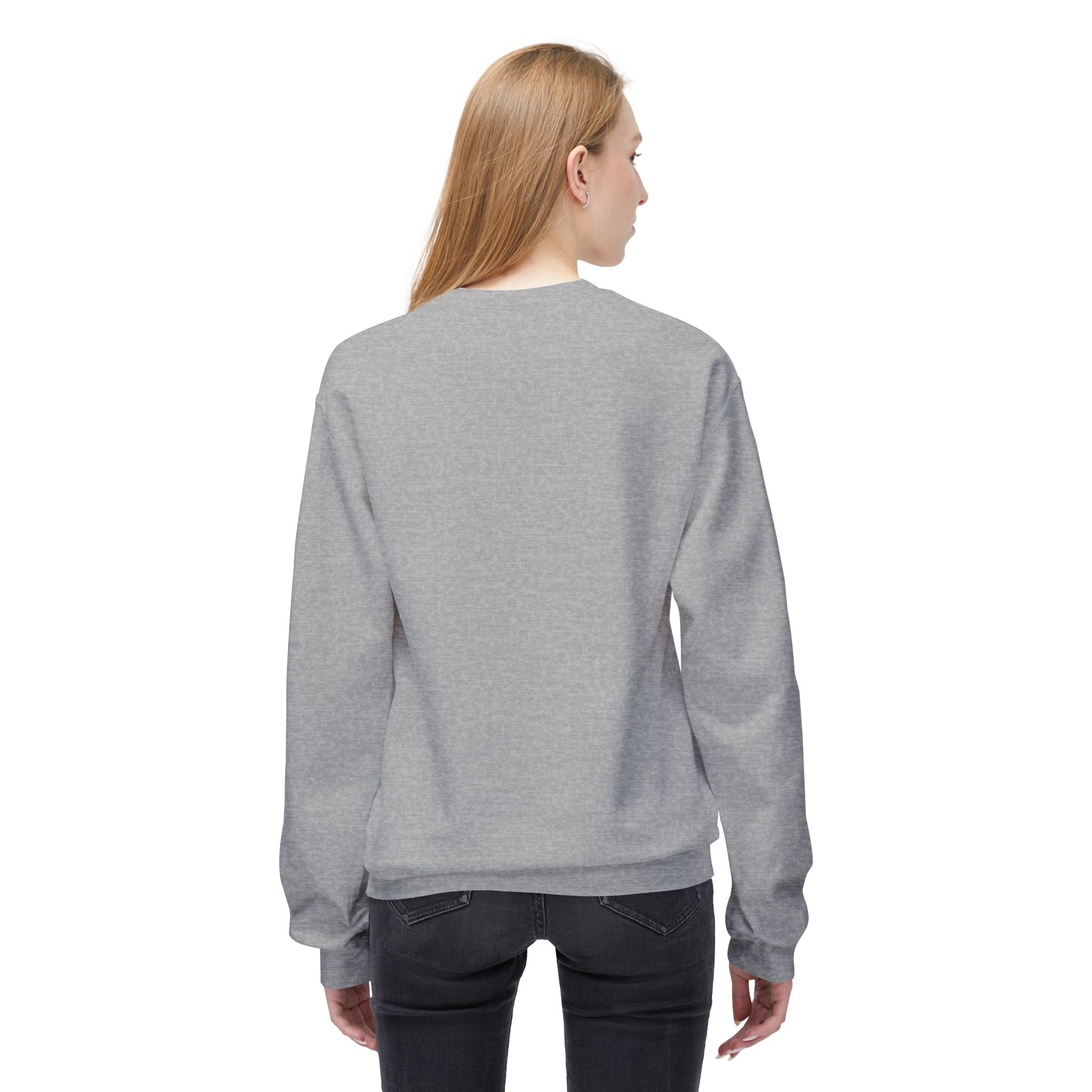 Black Eagle Unisex Midweight Softstyle Fleece Crewneck Sweatshirt - Eccentricity Emporium LLC