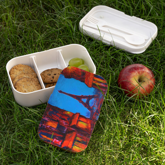 Artistic Paris Bento Lunch Box - Eccentricity Emporium LLC