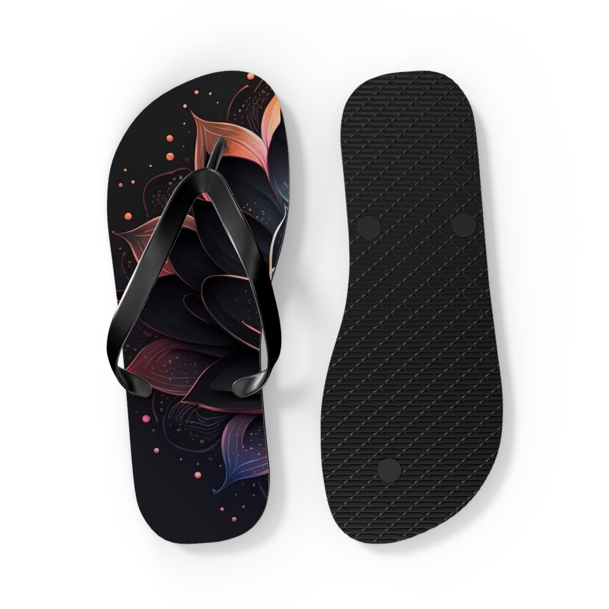 Lotus Flip Flops - Eccentricity Emporium LLC