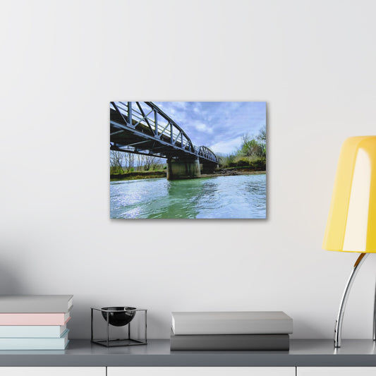 Old River Bridge Canvas Gallery Wraps - Eccentricity Emporium LLC