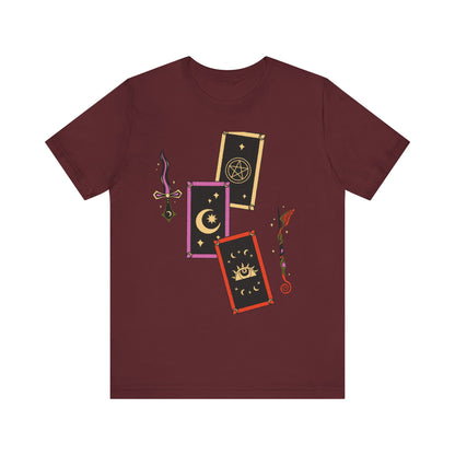 Tarot Card Short Sleeve T-Shirt