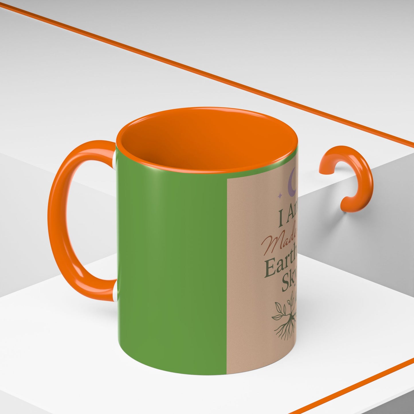 I Am Made of Earth & Sky – Ceramic Ritual Mug