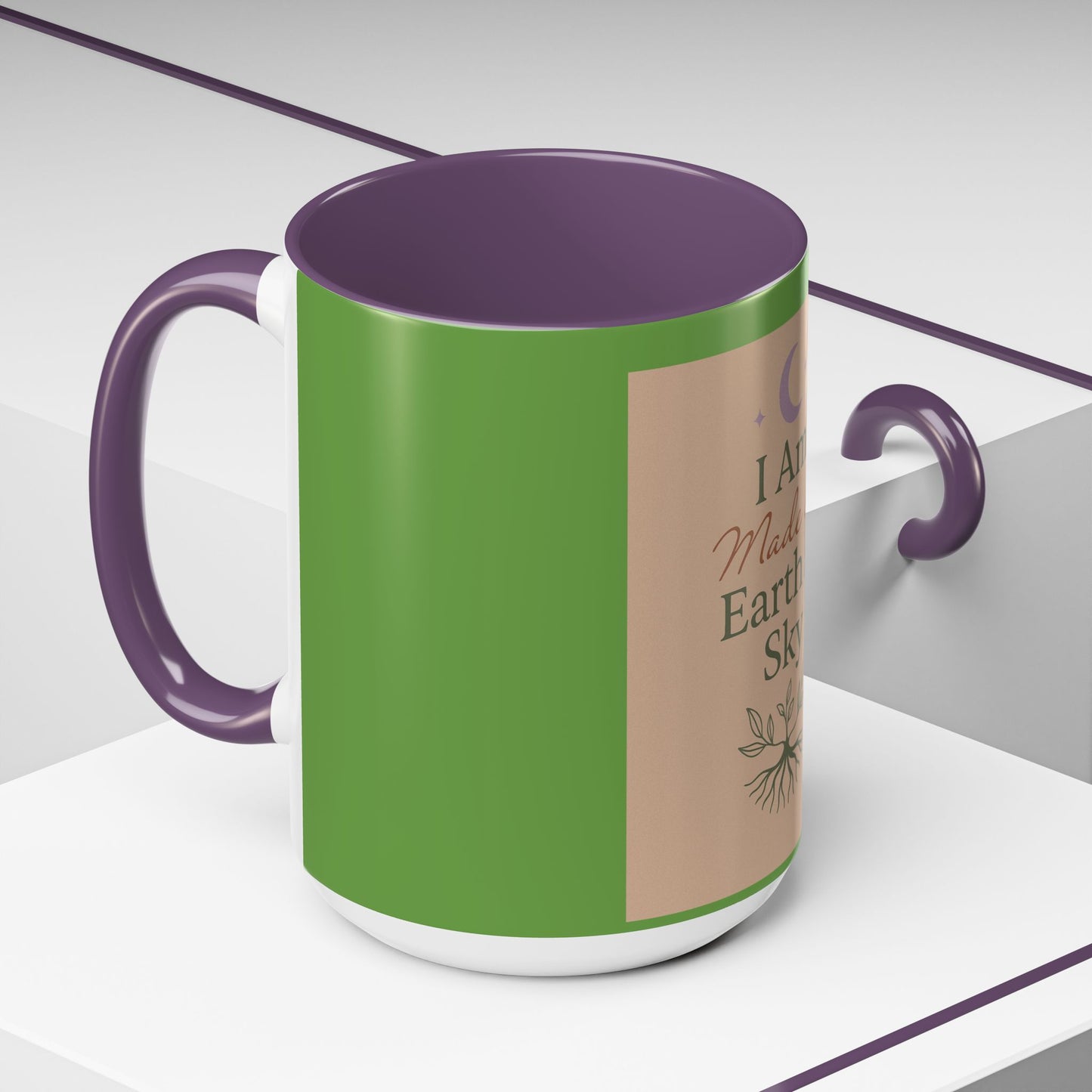 I Am Made of Earth & Sky – Ceramic Ritual Mug