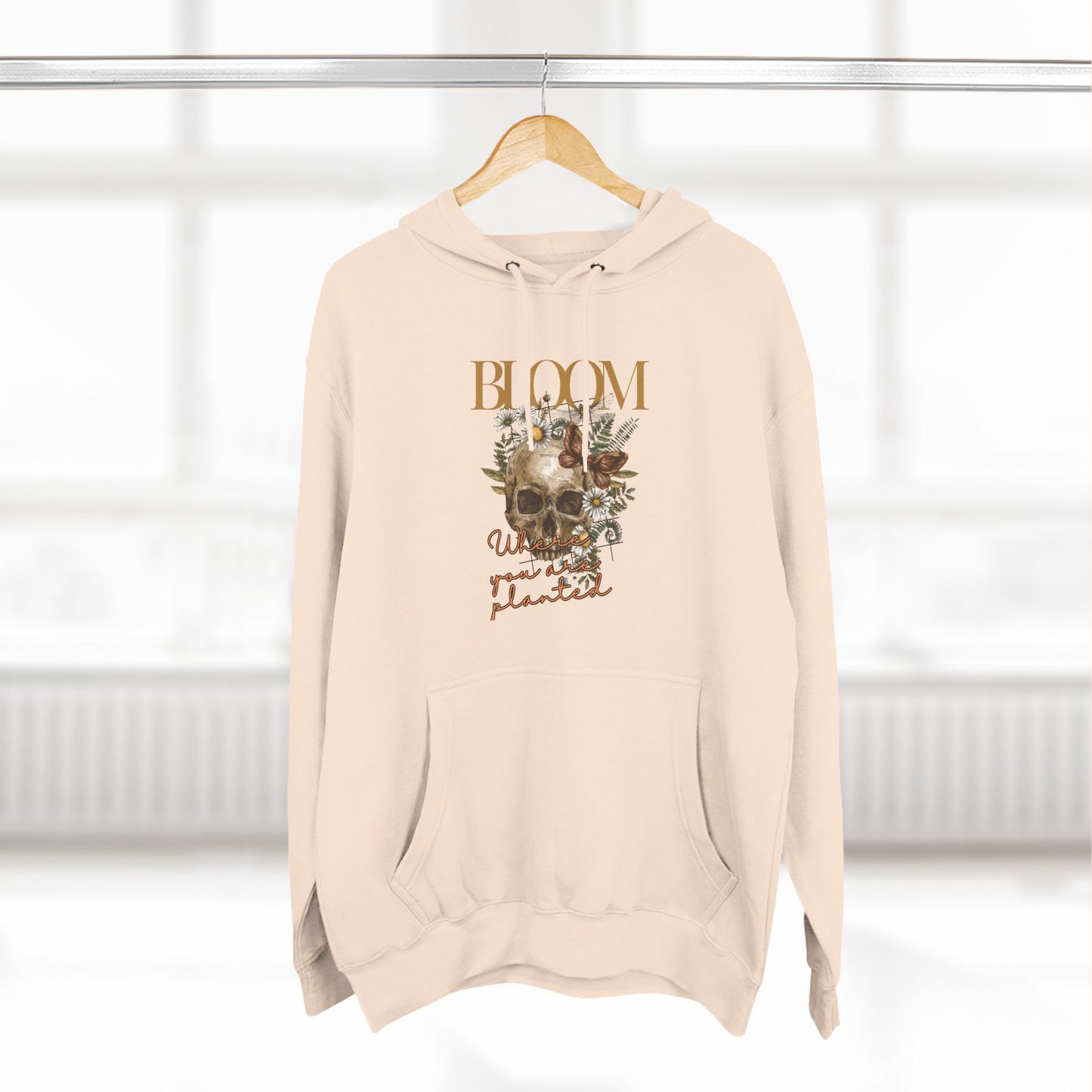 Bloom Three-Panel Fleece Hoodie