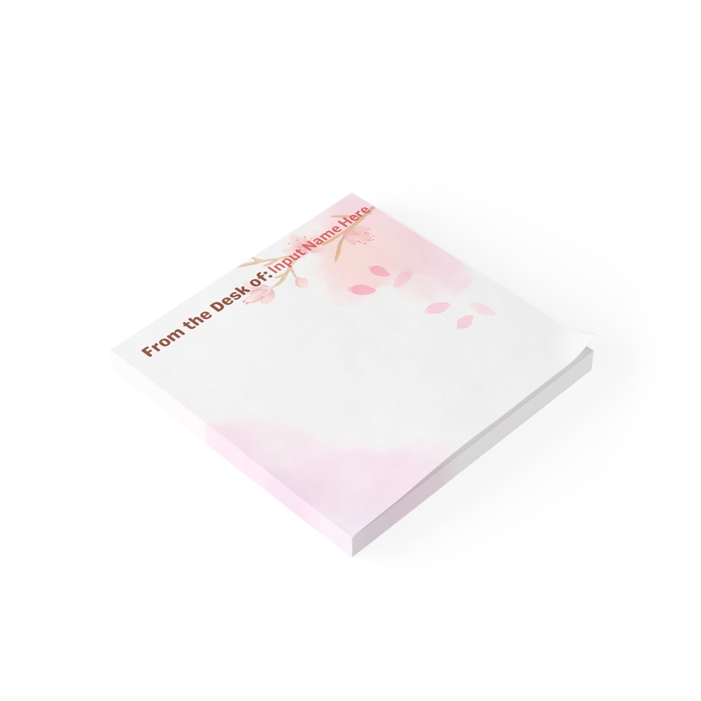 Personalized "Teach Love Inspire" Post-it® Notes - Custom Teacher Stationery - Desk Accessories