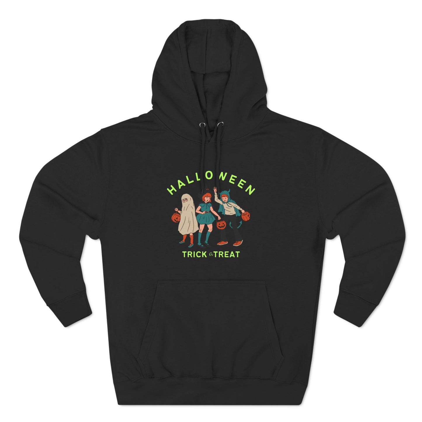 Halloween Three-Panel Fleece Hoodie